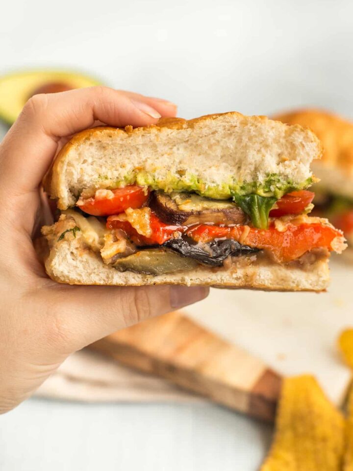 Ultimate Halloumi Sandwich - Easy Cheesy Vegetarian
