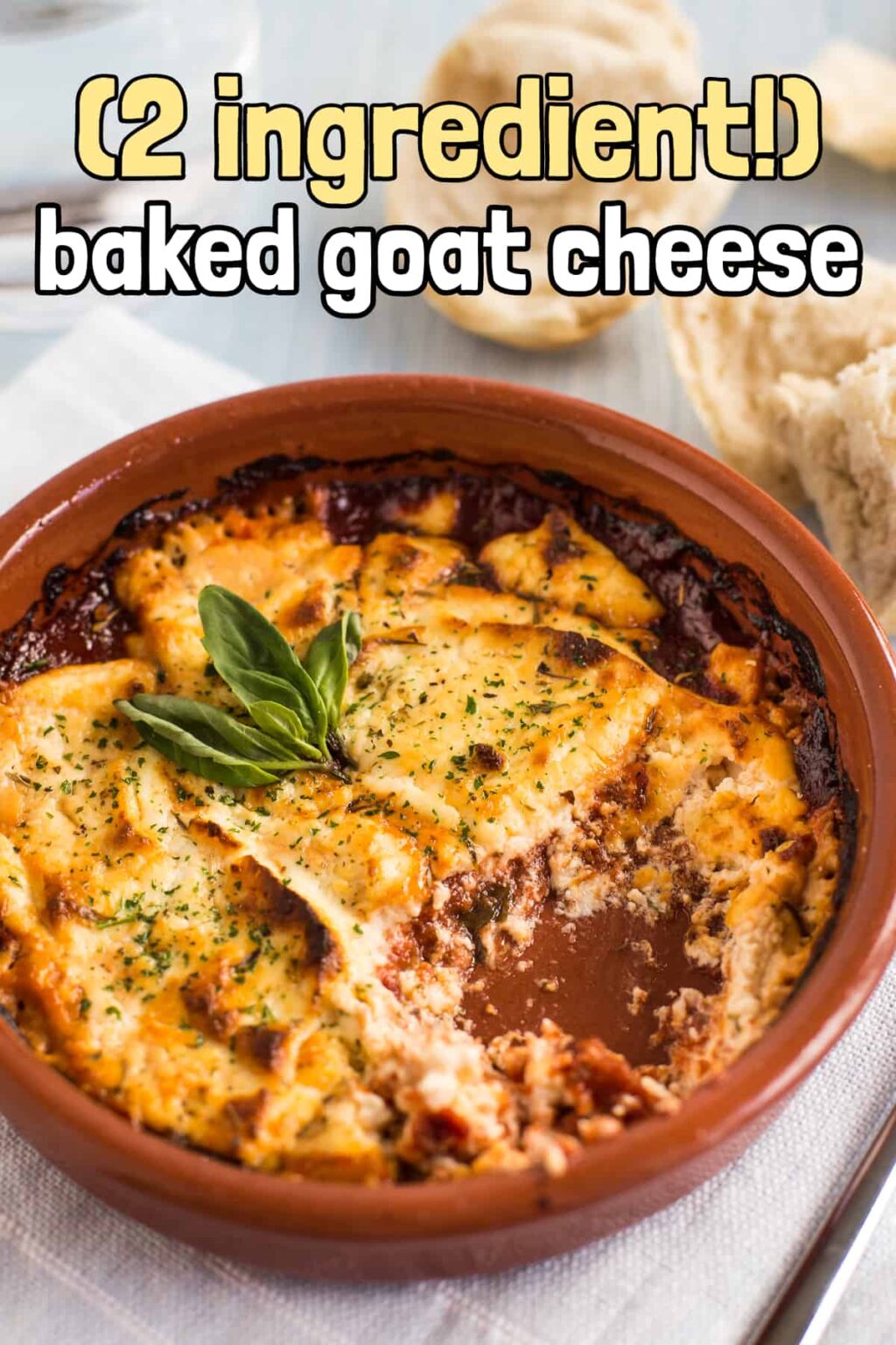 Baked Goat's Cheese Easy Cheesy Vegetarian