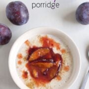 plum porridge baby