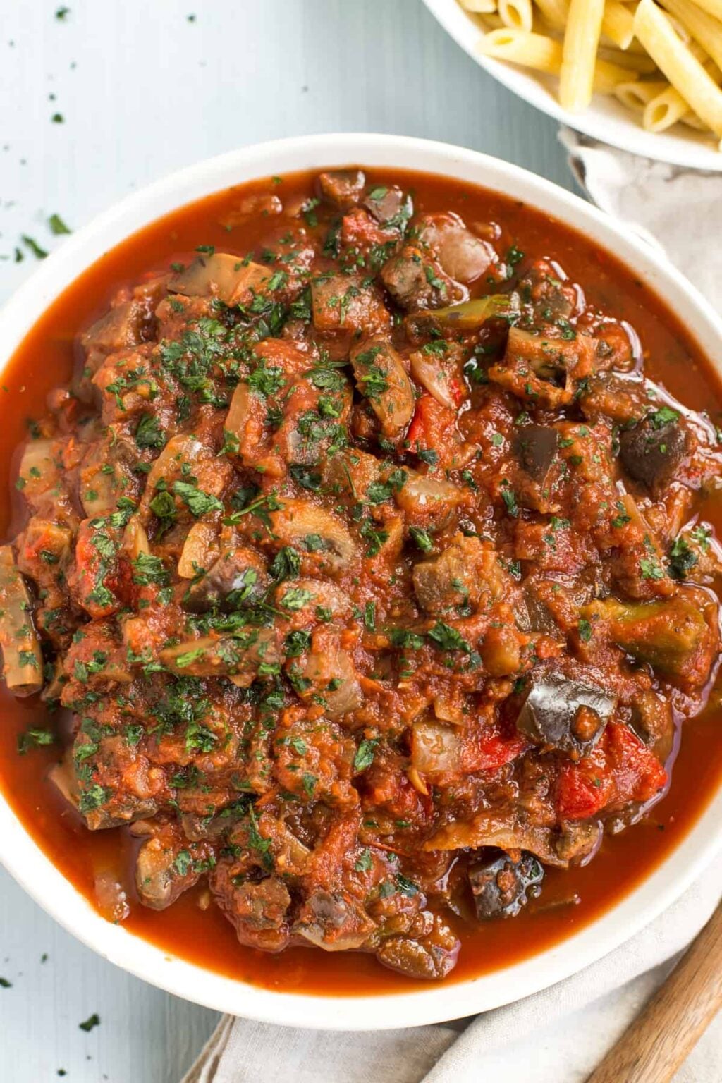 Slow Cooker Ratatouille - Easy Cheesy Vegetarian