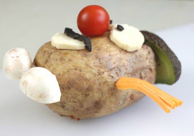 Edible Mr Potato Head! Share your own funny bake for Red Nose Day 2015 using #raisesomedough