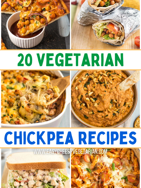 Vegetarian Dinner Recipes - Easy Cheesy Vegetarian