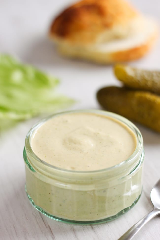 Homemade burger sauce - take this to a family BBQ, and everyone will want the recipe!