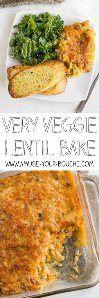 Very veggie lentil bake – Easy Cheesy Vegetarian