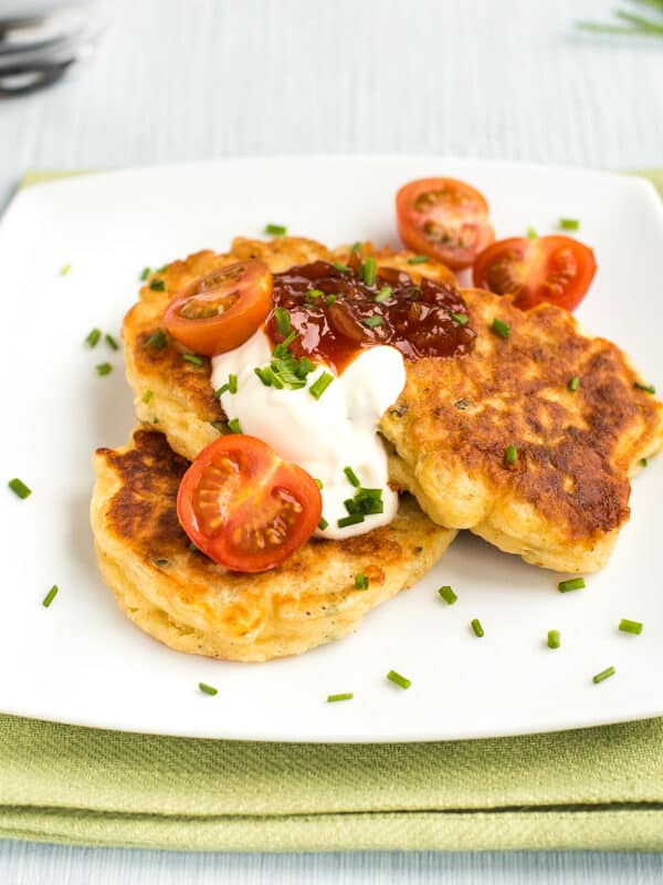 5 Ingredient Cheese Fritters – Easy Cheesy Vegetarian