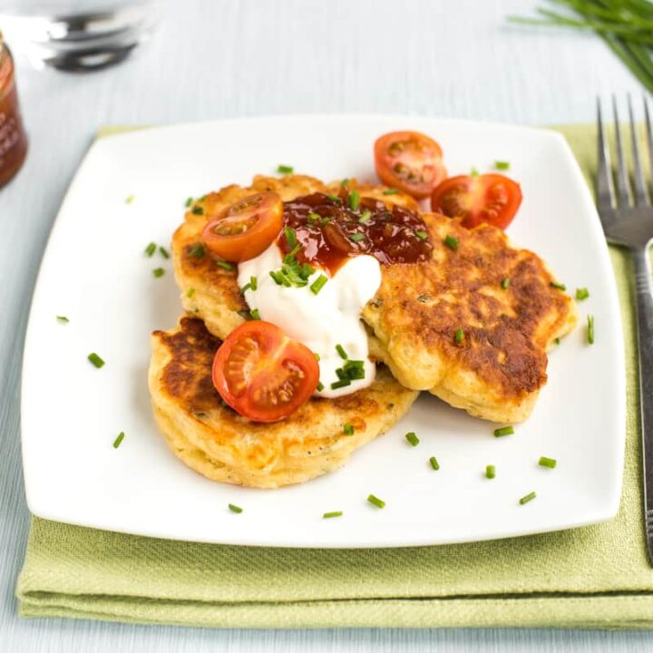 5 Ingredient Cheese Fritters Easy Cheesy Vegetarian