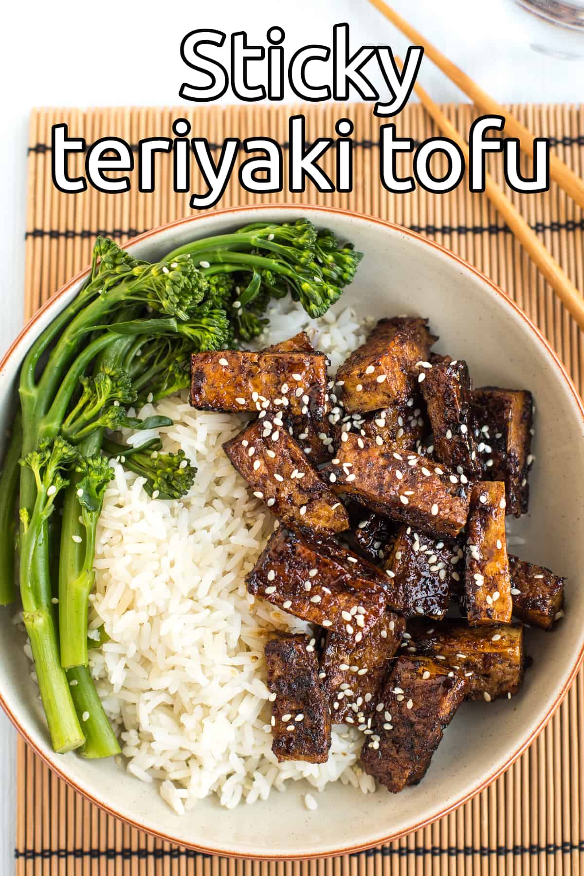 Sticky Teriyaki Tofu Easy Cheesy Vegetarian