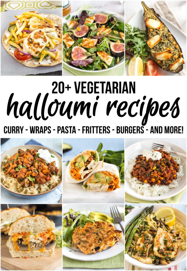 20+ Vegetarian Halloumi Recipes - Easy Cheesy Vegetarian