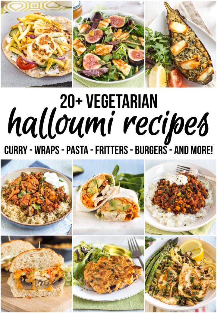 20+ Vegetarian Halloumi Recipes Easy Cheesy Vegetarian
