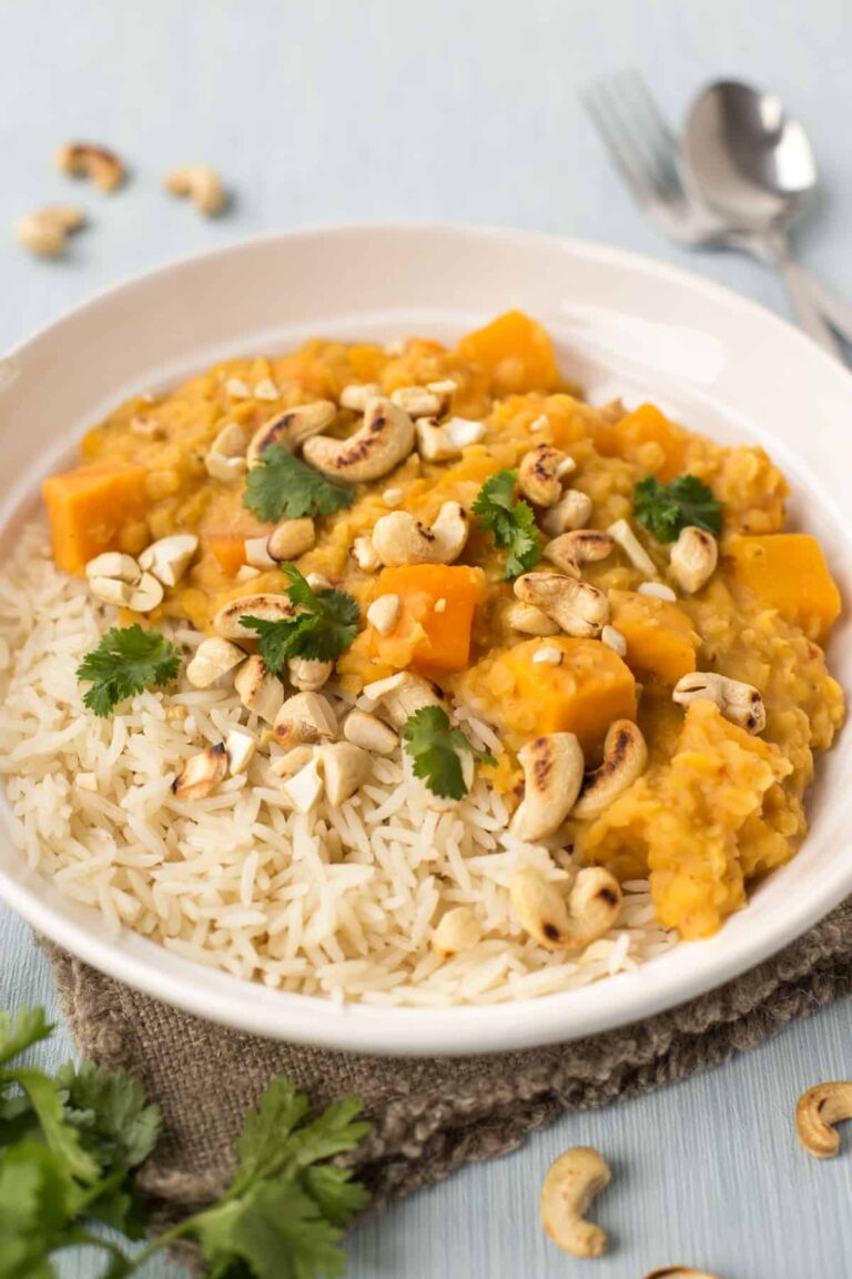 Sweet Potato and Lentil Thai Curry