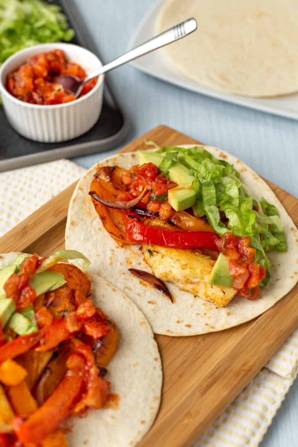 Air Fryer Vegetarian Fajitas Easy Cheesy Vegetarian