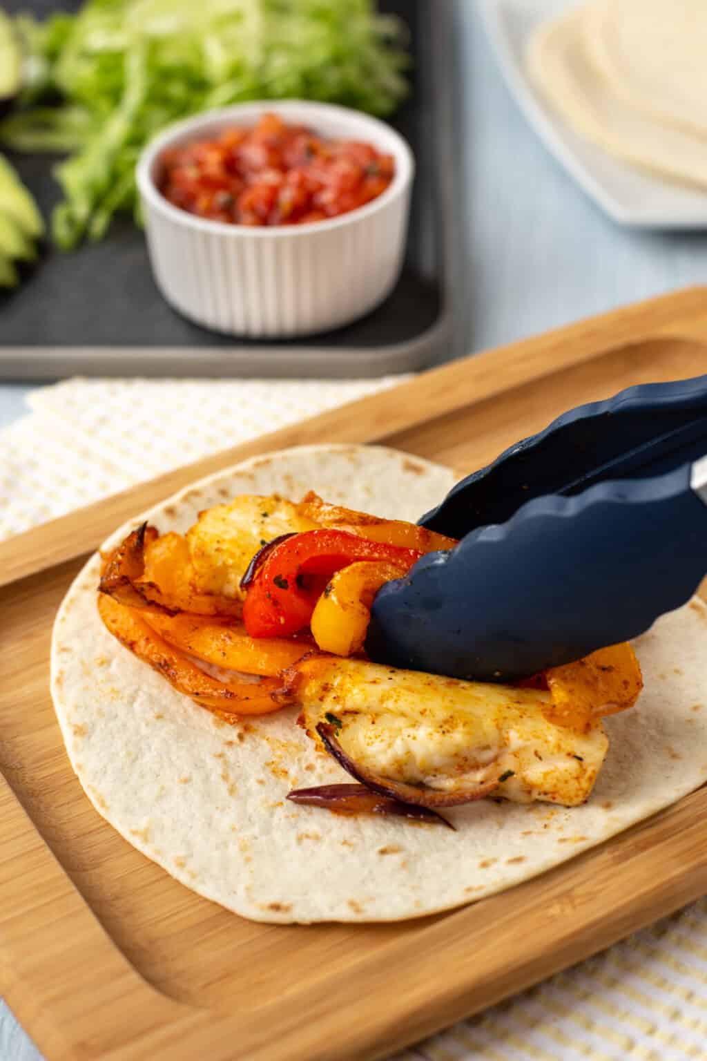 Air Fryer Vegetarian Fajitas Easy Cheesy Vegetarian