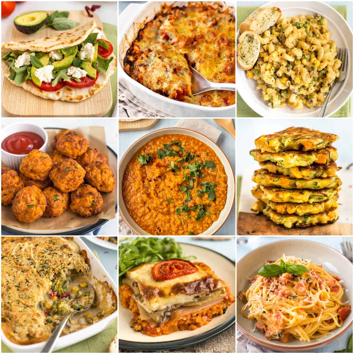 Affordable vegetarian dishes