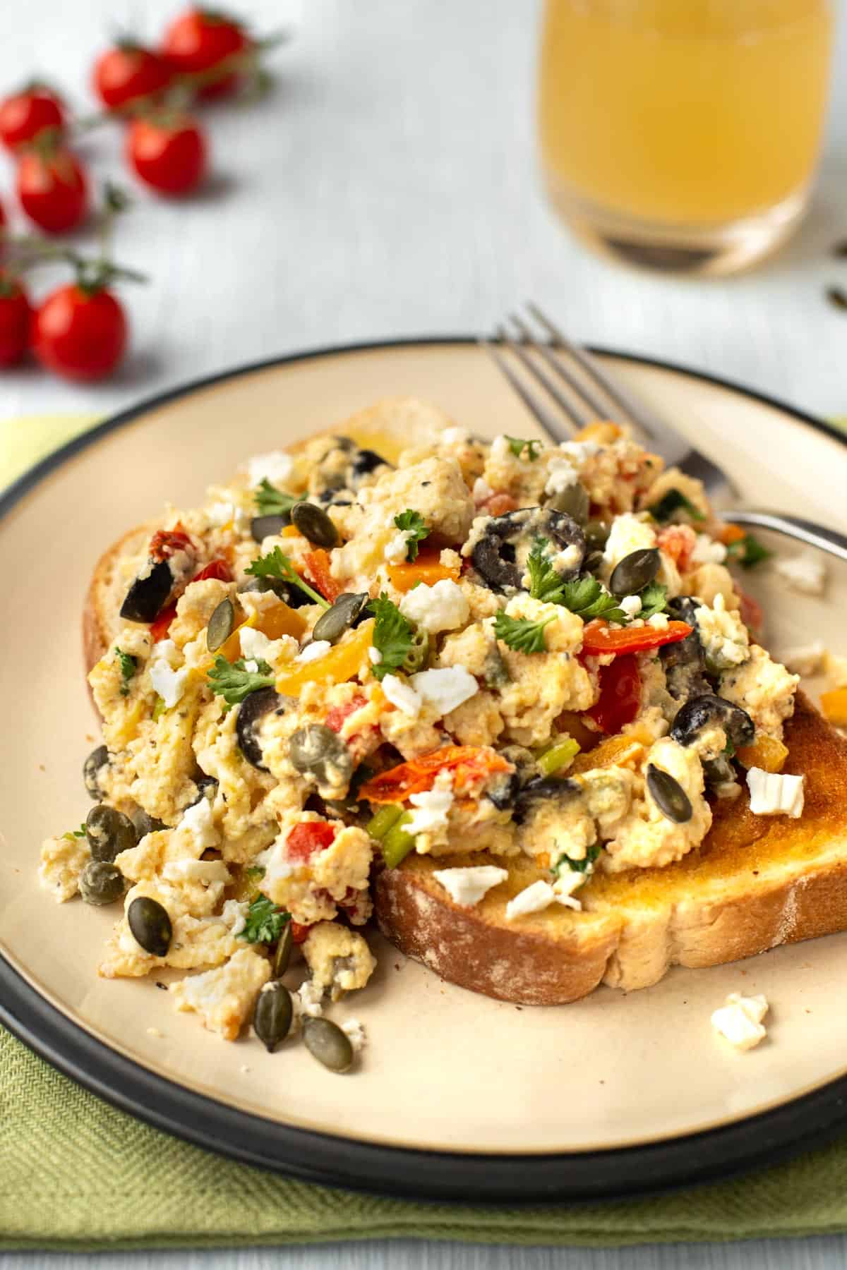 Trek'n Eat - Oeufs Brouillés Aux Oignons Lyophilisés - 125 G - Idéal Randonnée, Trek, Camping