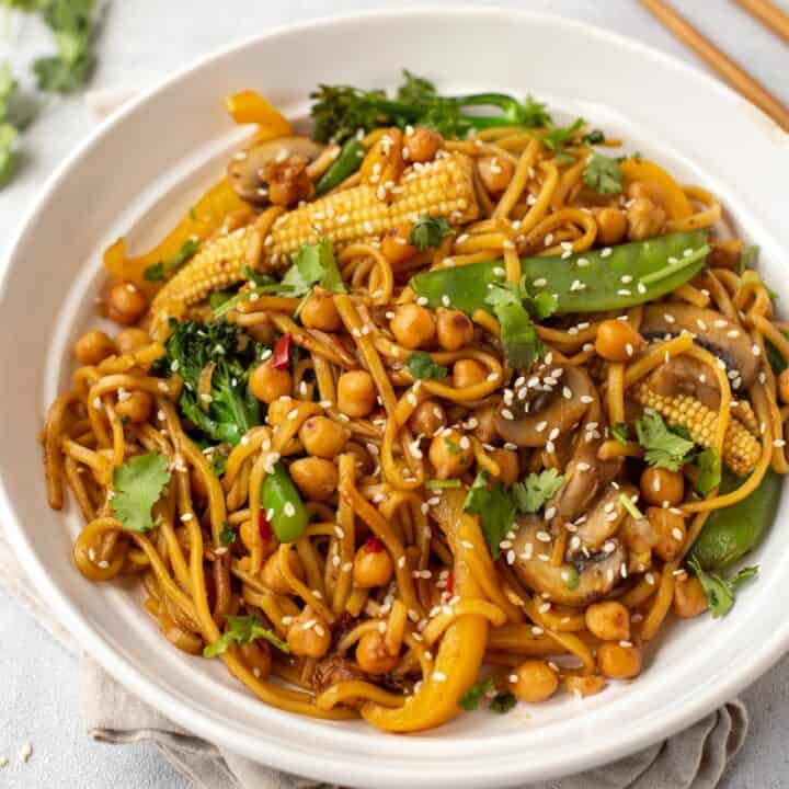 Simple Chickpea Stir Fry Simple Tacky Vegetarian in2.wales