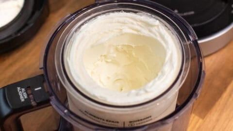 Creamy cottage cheese ice cream from a Ninja Creami.